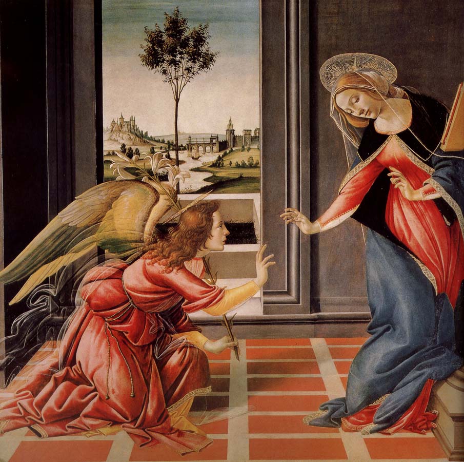 Sandro Botticelli Annunciation